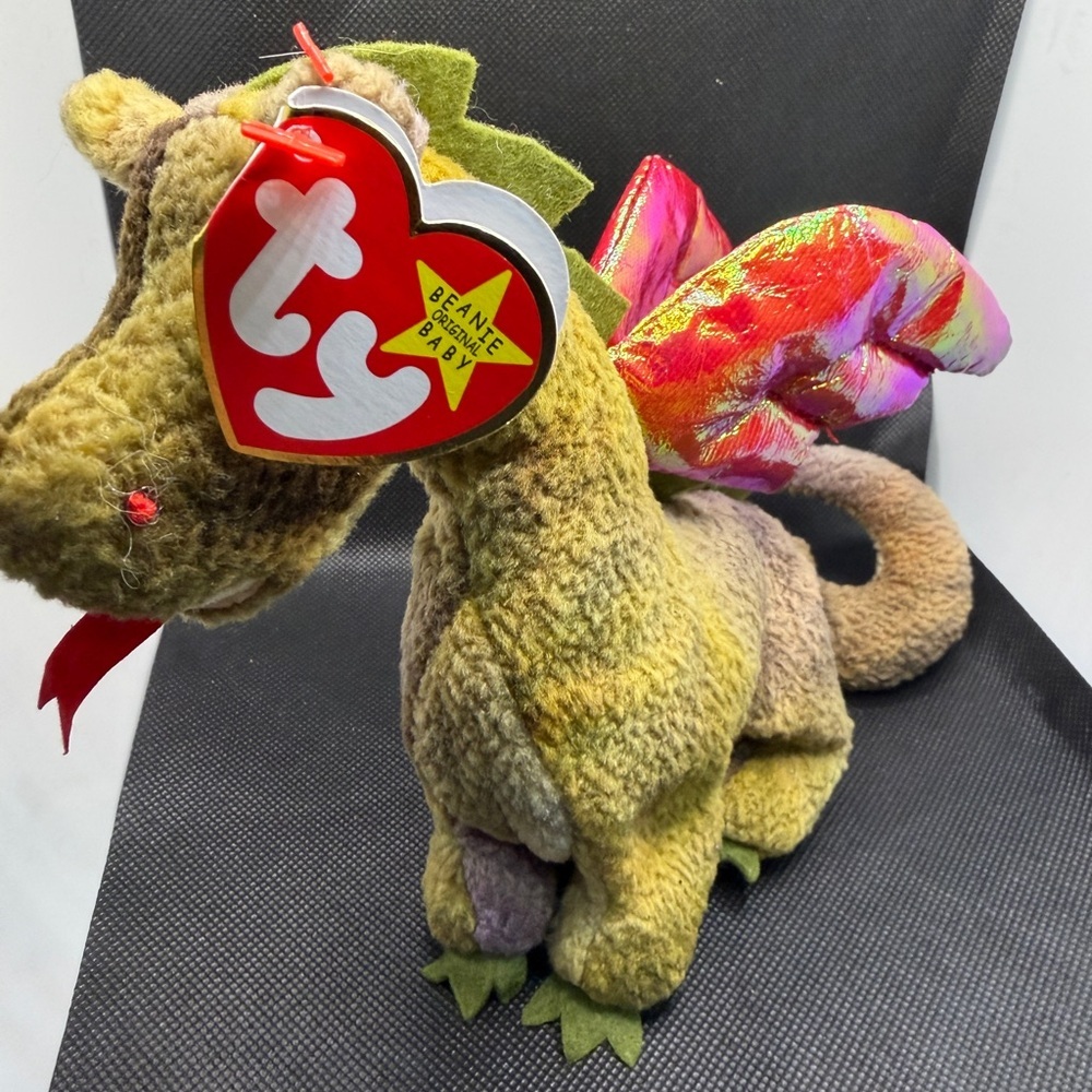 Ty Beanie Baby Scorch Dragon 1998 Plush Toy